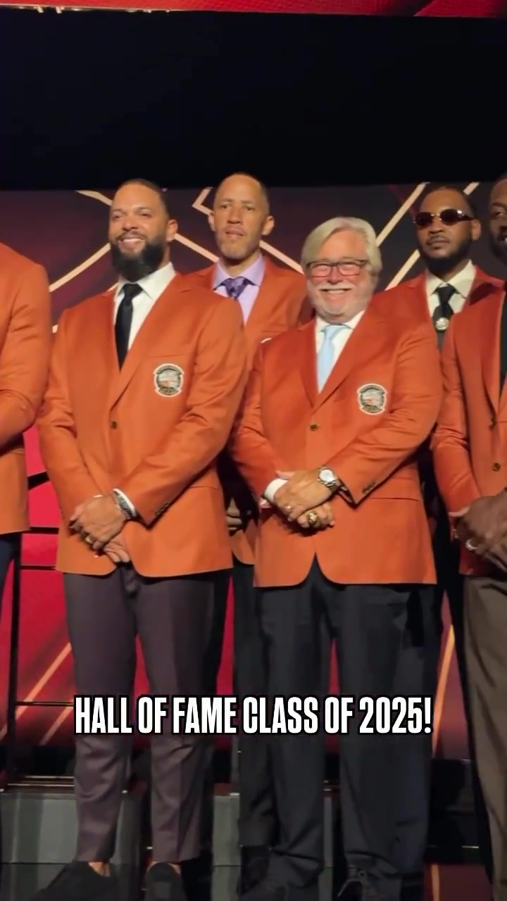 名人堂成员合照你最喜欢哪位球员呢